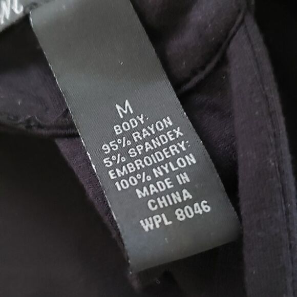 Black Maxi With Embroidery Detail - Picture 4 of 4